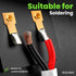 GearIT 14/2 Speaker Wire (100 Feet), 14 Gauge Copper Clad Aluminum, Fire Safety in Wall Rated Audio Cable