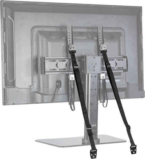 VIVO STAND-SK02 TV Anti-Tip Heavy Duty Dual Cable Kit, Non Tipping Safety Straps for Screens or Furniture Mounting