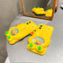 LMA Funny Phone Case for iPhone 13 Pro, Cute 3D Duck Games Soft Silicone Play Case for Teens - Yellow