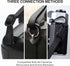 Padwa Lifestyle Velvet Camera Strap, 2" Wide Full Grain Cowhide Head Soft Velvet Straps for DSLR, Mirrorless Cameras