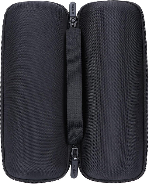 Hard Case for JBL Flip 6/5/4 Waterproof Portable Bluetooth Speaker, Protective Black Case for Wireless Speaker