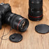 PATIKIL 12Pcs Camera Lens Cap Keeper, Elastic Lens Cover Tether Leash with Cloth for DSLR SLR Mirrorless Lenses