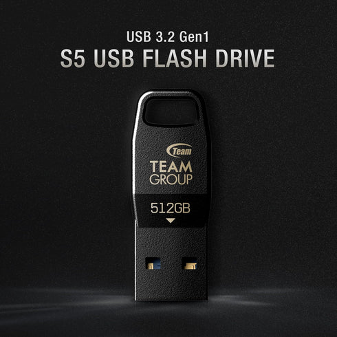 TEAMGROUP 32GB 5Pack S5 3.2 1 3.1/3.0) 100MB/s USB Gen (USB Up to Flash Thumb Drive, External Data Storage Memory Stick