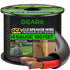 GearIT 14/2 Speaker Wire (100 Feet), 14 Gauge Copper Clad Aluminum, Outdoor Direct Burial, CL3 CL2 Rated, Black