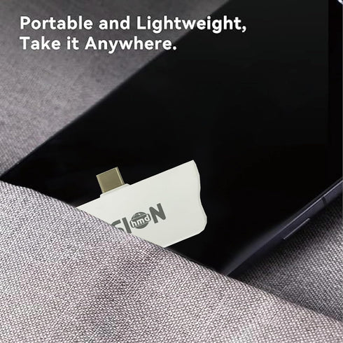 USB-C to Glasses and Charging Adapter, Charge and Play for Switch, Steam Deck, Compatible with Various Glasses