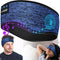 LC-dolida Bluetooth Sleep Headphones Headband, Wireless Earphones Built-in Speakers for Side Sleepers, Gifts for Men