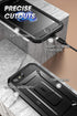 SUPCASE Unicorn Beetle Pro Case for iPhone SE 3rd/2nd Gen, iPhone 7/8 - Rugged, Black, with Screen Protector & Stand.