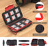 Kiorafoto Professional Water-Resistant Anti-Shock Holder for 12SD & 12 Micro SD Cards, Storage Case Protector with