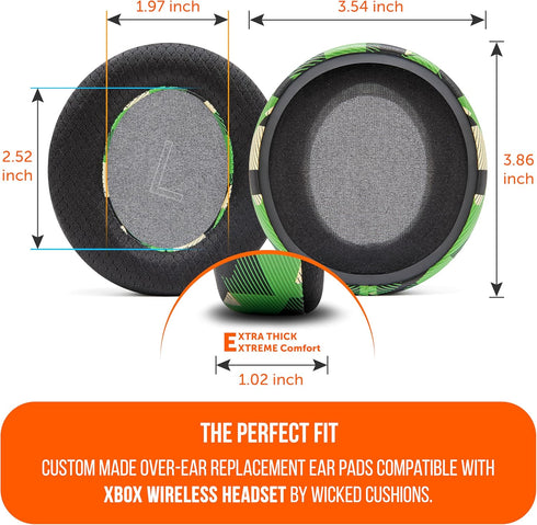WC Freeze Xbox Wireless Cooling Gel Earpads for Xbox Wireless Gaming Headset, Boost Comfort & Sound Isolation for Epic