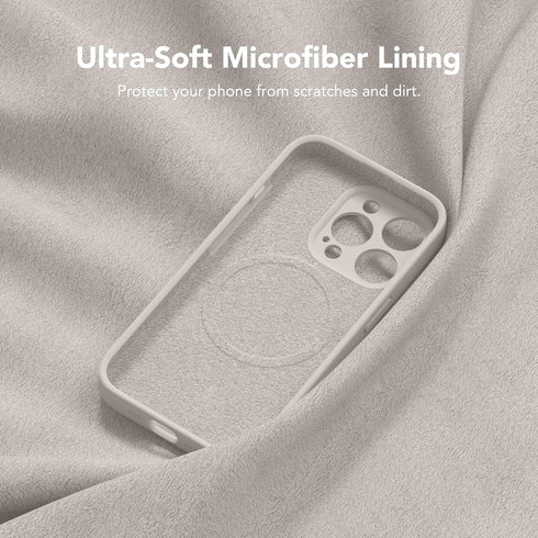 Magnetic iPhone 13 Pro Case, Compatible with MagSafe, Silicone Shockproof Protective Case with Full Camera Protection