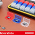 Dual Protect Micro SD Card Case - Water-Resistant Anti-Shock Organizer with 54 PCS Clear Memory Card Holders