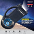 Supersonic SC-1073ERF Solar Power Bluetooth Speaker with FM Radio, LED Torch Light, for Camping and Emergency
