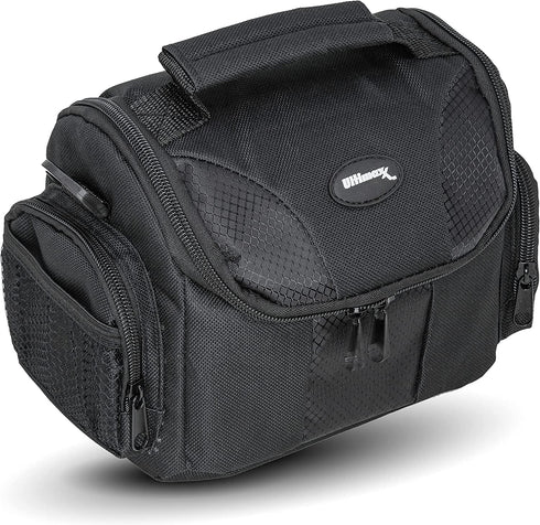 I3ePro Medium Soft Padded Digital SLR Camera Travel Case/Bag with Detachable Clip-on