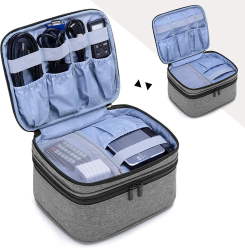 LUXJA Carrying Bag Compatible with DR.J Mini Projector, Projector Portable Case for Accessories (Fits Most Major Mini