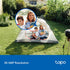 Tapo 3K 5MP 360 2.4 360 Pan/Tilt Indoor/Outdoor Security Camera, Free Person/Vehicle/Baby Cry Detect & Motion Track