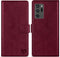 ZZXX Samsung Galaxy Note 20 Ultra Wallet Case with RFID Blocking, Leather Flip Fold Protective Case, Wine Red