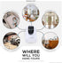Wall Mount for Mubview PK320 Pet & Baby Monitor - Easy Install Holder Bracket, Reduces Blind Spots & Clutter