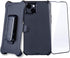 WallSkiN Case for iPhone 14 (6.1") with Camera & Screen Protectors, Heavy Duty Military Grade Drop Protection