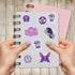 50 PCS Inspirational Alzheimers Stickers, Waterproof Vinyl Decals for Bicycle, Laptop, Bumper, Truck, Water Bottle