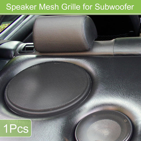 ACROPIX Universal 7 Inch Speaker Grills Mesh for Audio Subwoofer 182x6.5mm Grille without Frame Black - Pack of 1 by ACROPIX