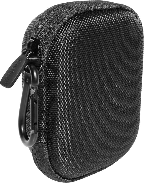 CaseSack Case for PocBuds Bluetooth Headphones Wireless Earbuds 80hrs Playtime Wireless Charging Case Digital Display Sports Ear buds (Black)