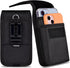 ykooe Dual Phone Holster Case with Belt Clip for Two Phones, Compatible with All iPhone Pro Max Plus and Galaxy Models,