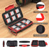 Kiorafoto 12 Slots SD SDHC SDXC Card Holder Case, Professional Water-Resistant Anti-Shock Memory Card Storage Protector