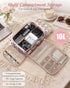 Marscamd Cable Organizer Bag, Travel Cord & Charger Organizer Pouch for Tech Accessories & Electronics, Home Storage