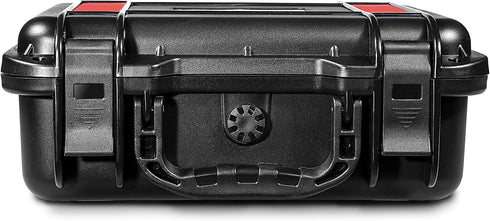 Waterproof Hard Case with DIY Customizable Foam Insert - 11 x 9 x 5in (Black)