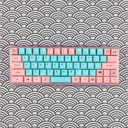 YMDK Mechanical Keyboard Dust Cover Keycap Lid Acrylic for 60% 61 64 Mechanical Keyboard