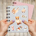 50 Pcs Funny Llama Stickers, Waterproof Decals Vinyl Cute Animal Alpaca Camel Theme Sticker Patches for Bottles,