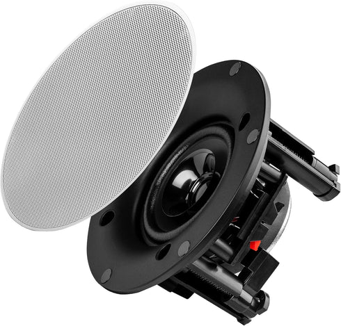 OSD 3" Ceiling Speaker Pair 60W, Trimless Magnetic Grill, Paintable Grille ACE400
