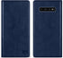 ZZXX Samsung Galaxy S10 Wallet Case with RFID Blocking, Card Slot Stand, Strong Magnetic Leather Flip Fold Protective