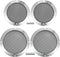 ACROPIX Universal Speaker Grills Cover Mesh for 4" and 6.5" Audio Speaker Subwoofer, Pack of 4