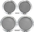 ACROPIX Universal Speaker Grills Cover Mesh for 4" and 6.5" Audio Speaker Subwoofer, Pack of 4
