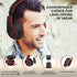 PowerLocus Bluetooth Over-Ear Headphones, Wireless and Wired Headsets with Built-in Mic, Micro SD/TF, FM (Black/Red)
