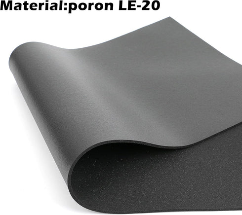 HONKID LE-20 3mm) Keyboard Foam, Sound Dampening Foam for Mechanical Keyboard Bottom, Made of Poron, Black (H