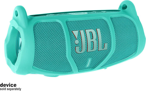 GETGEAR Silicone Cover Sleeve for JBL Charge 5 - Portable Bluetooth Speaker, Mint