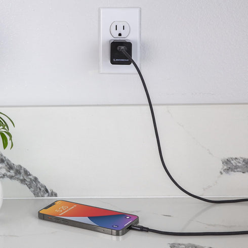 Scosche HA12-RP SuperCube 12W Single USB Port Portable Wall Charger Adapter for All USB Devices, Cell Phone, Tablet,