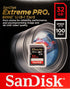 SanDisk 32GB Extreme Pro Memory Card (Two Pack) for Nikon D3400, D3300, D750, D5500, D5300, D500, AW130