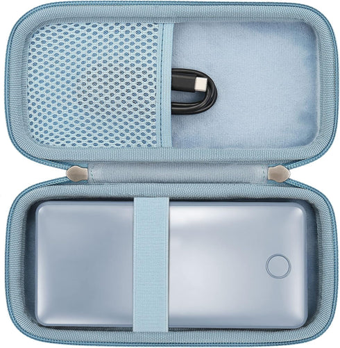 Khanka Hard Travel Case for Anker 325/535 Power Bank, PowerCore 20K Portable Charger 20000mAh (Blue)