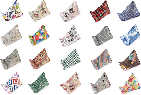 Handmade Phone Pillow Holder, The Wedge Mobile Device Stand, Fabric Phone Stand for All iPhones, All Smartphones!