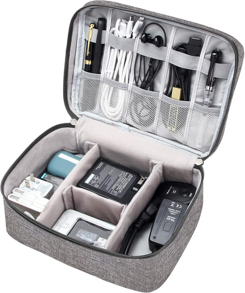 VOCUS Electronics Organizer, Travel Cable Organizer Bag for Electronics Accessories, Portable Tech Storage Case