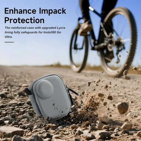 Insta360 Mini Carrying Case for GO Ultra Hard Shell Lens PU Cover Protection Storage Bag Travel Portable Cases