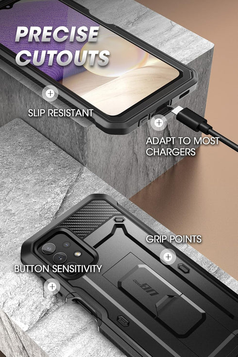 SUPCASE Unicorn Beetle Pro Case for Samsung Galaxy A32 5G with Screen Protector, Heavy Duty Full-Body Shockproof Cover,