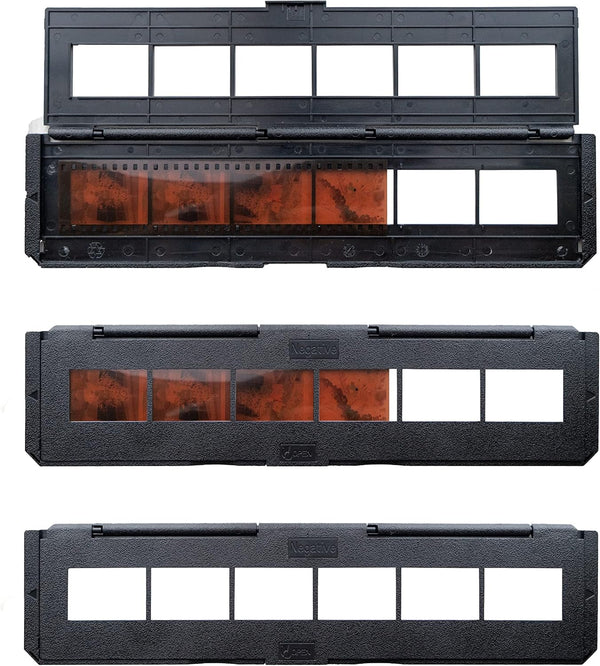 Magnasonic Long Tray Negative Film Holder for 35mm Compatible Film Scanners, Holds 6