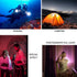 Suptig Video Lighting Dive Light, 72 LED Underwater Lights for GoPro, Canon, Nikon, Waterproof 147ft