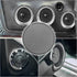 X AUTOHAUX 2pcs 6.5 Inch Car Metal Audio Speaker Grill Cover, Silver Tone Decorative Circle Grille Protector