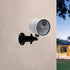 2 Pack Wall Mount Holder for SimpliSafe Outdoor Security Camera, 360 Rotation Security Bracket with 1/4 Screw Thread, Camera Not Included (Black)