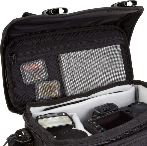 Large DSLR Camera Bag with Grey Interior